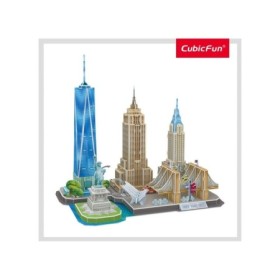 Cubic Fun - Puzzle 3D New York 123 Piese Cubic Fun - 1